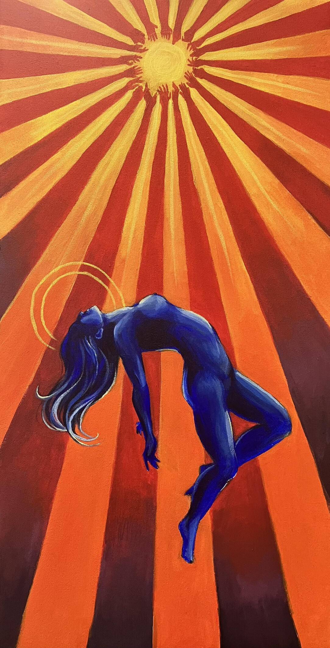 "Rite of Spring" • Acrylic Painting, 2024.