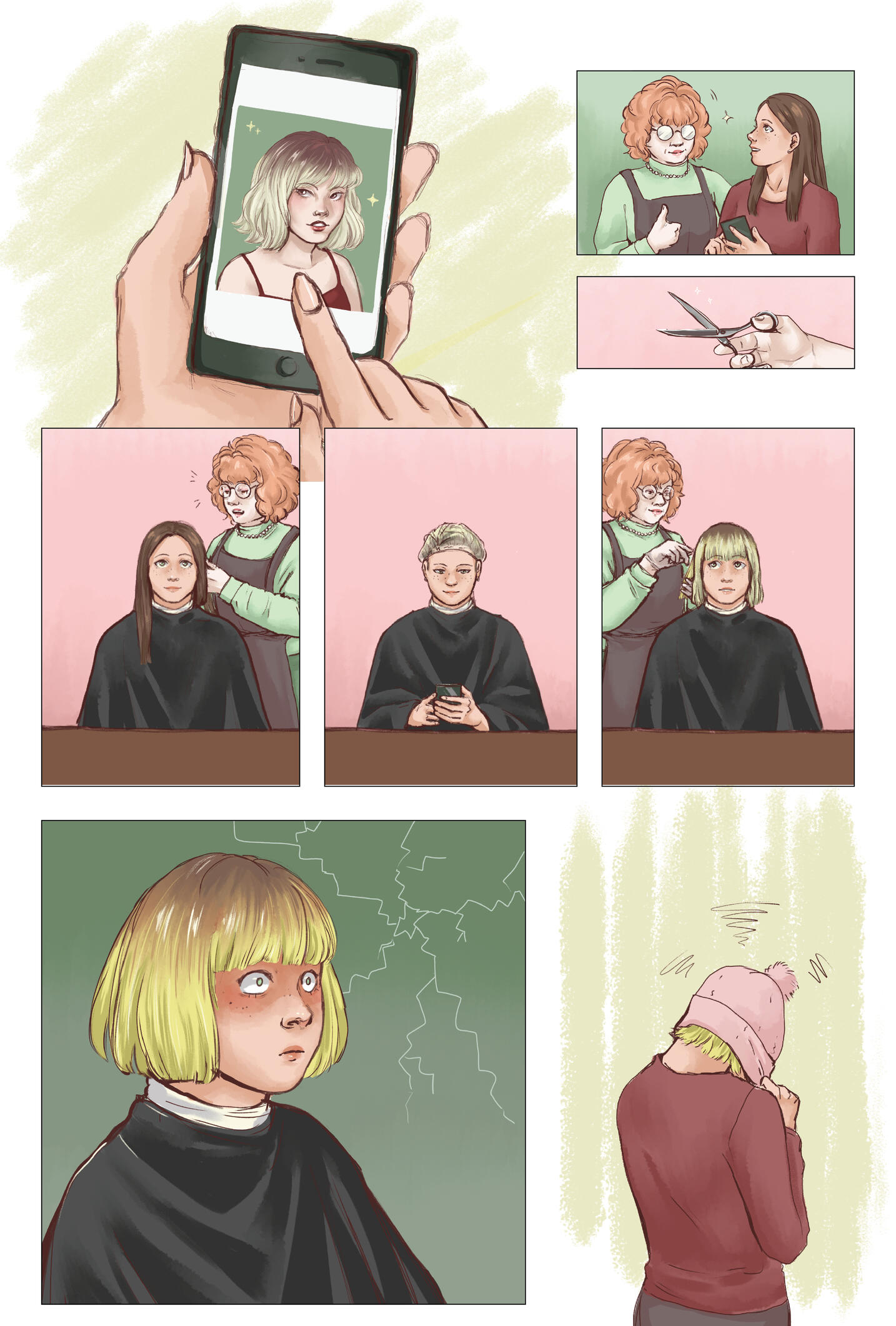 "My Worst Nightmare" • Original one-page comic